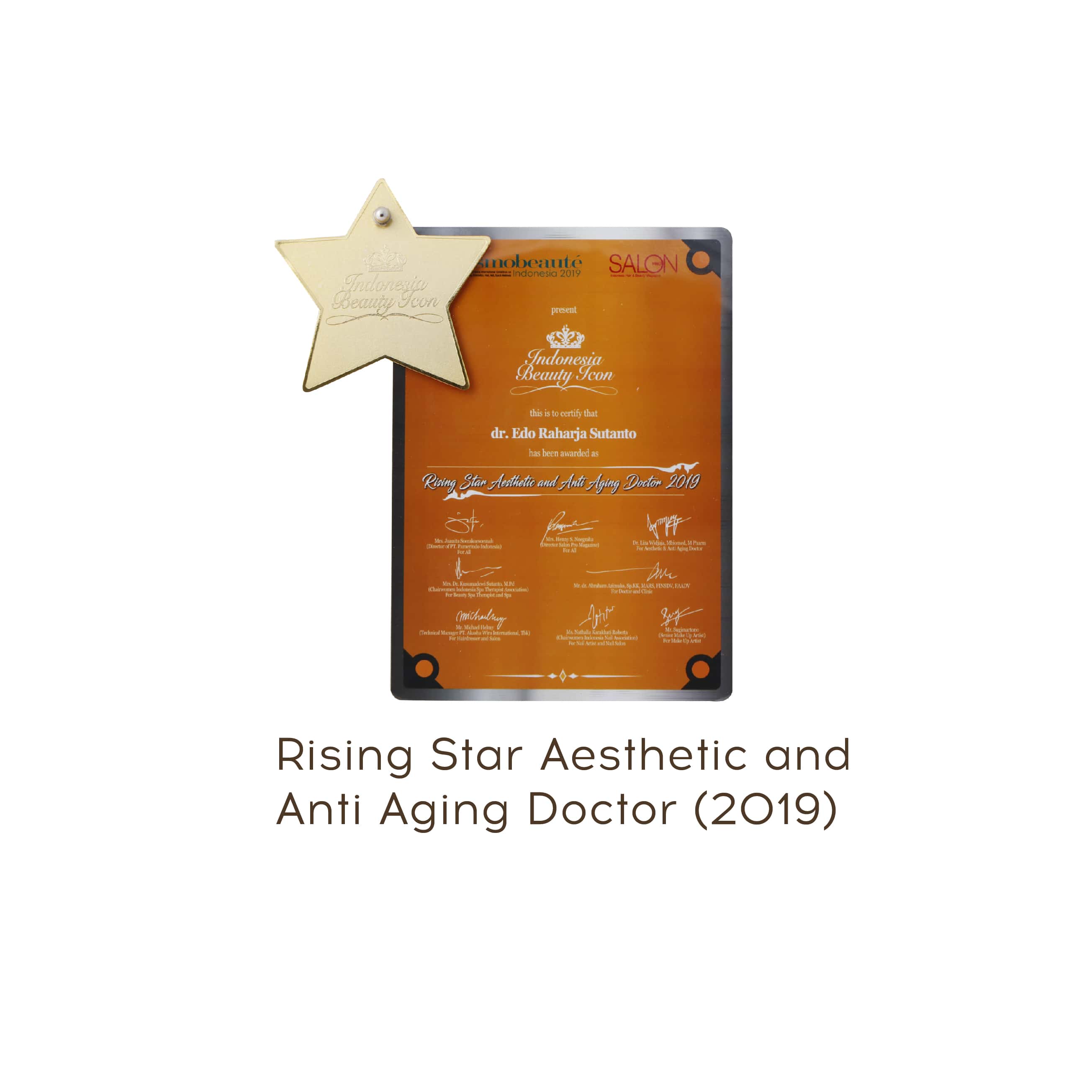 rising star aesthteic award